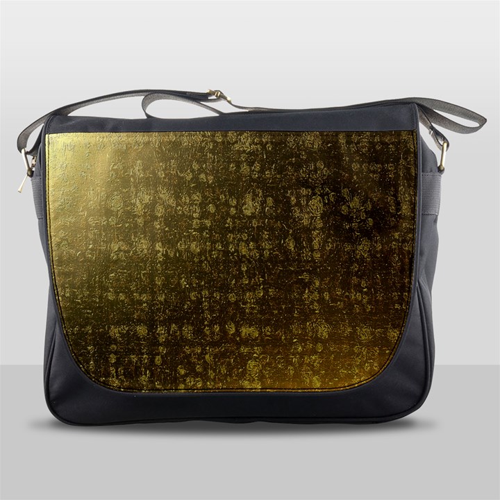 Gold Messenger Bag