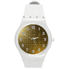 Gold Plastic Sport Watch (medium) by Colorfulart23