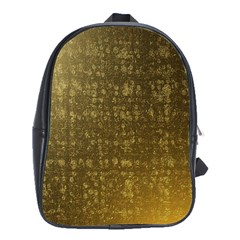 Gold School Bag (xl) by Colorfulart23