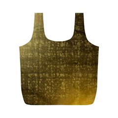 Gold Reusable Bag (m) by Colorfulart23