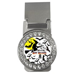 Happy Halloween Collage Money Clip (cz) by StuffOrSomething