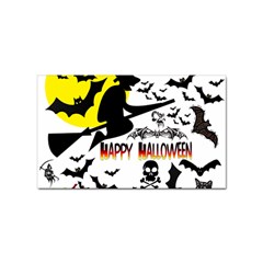 Happy Halloween Collage Sticker (rectangle)