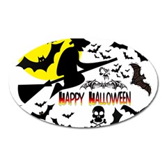 Happy Halloween Collage Magnet (oval) by StuffOrSomething