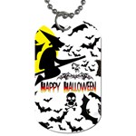 Happy Halloween Collage Dog Tag (Two-sided)  Front