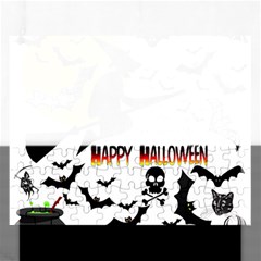 Happy Halloween Collage Jigsaw Puzzle (rectangle) by StuffOrSomething