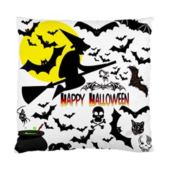 Happy Halloween Collage Cushion Case (single Sided) 