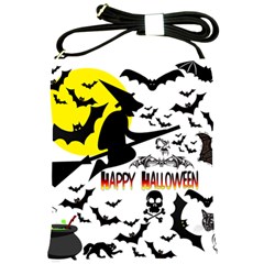 Happy Halloween Collage Shoulder Sling Bag by StuffOrSomething