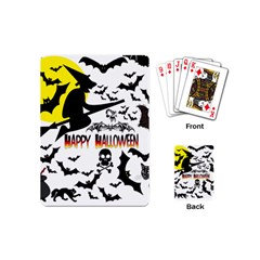 Happy Halloween Collage Playing Cards (mini) by StuffOrSomething