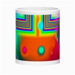 Crossroads Of Awakening, Abstract Rainbow Doorway  Morph Mug Center