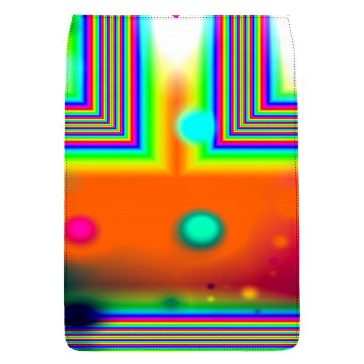 Crossroads Of Awakening, Abstract Rainbow Doorway  Removable Flap Cover (Small)