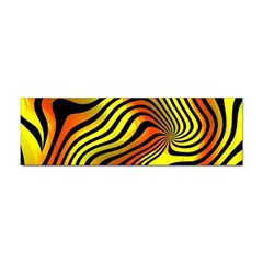 Colored Zebra Bumper Sticker by Colorfulart23