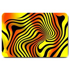 Colored Zebra Large Door Mat