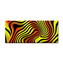 Colored Zebra Hand Towel