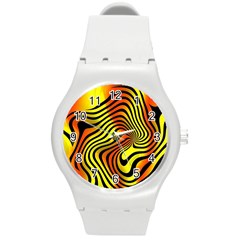 Colored Zebra Plastic Sport Watch (medium)