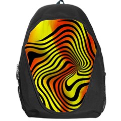 Colored Zebra Backpack Bag