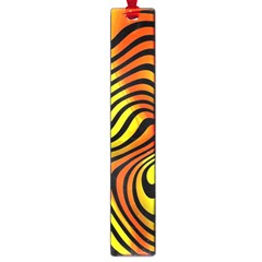 Colored Zebra Large Bookmark by Colorfulart23