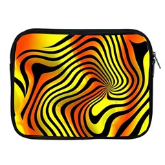 Colored Zebra Apple Ipad Zippered Sleeve by Colorfulart23