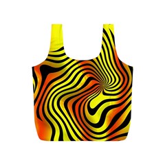 Colored Zebra Reusable Bag (s) by Colorfulart23