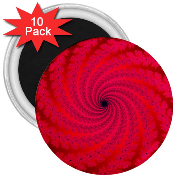 Fracrtal 3  Button Magnet (10 pack)