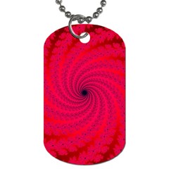 Fracrtal Dog Tag (one Sided) by UROCKtheWorldDesign