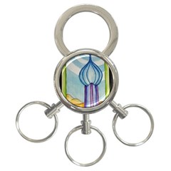 Air 3-ring Key Chain