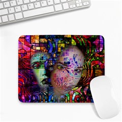 Artistic Confusion Of Brain Fog Small Mouse Pad (Rectangle)