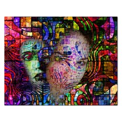 Artistic Confusion Of Brain Fog Jigsaw Puzzle (Rectangle)