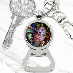 Artistic Confusion Of Brain Fog Bottle Opener Key Chain