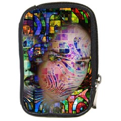 Artistic Confusion Of Brain Fog Compact Camera Leather Case