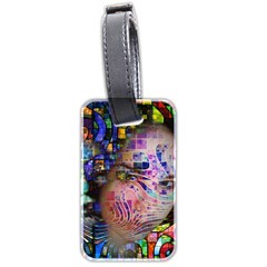 Artistic Confusion Of Brain Fog Luggage Tag (two Sides)