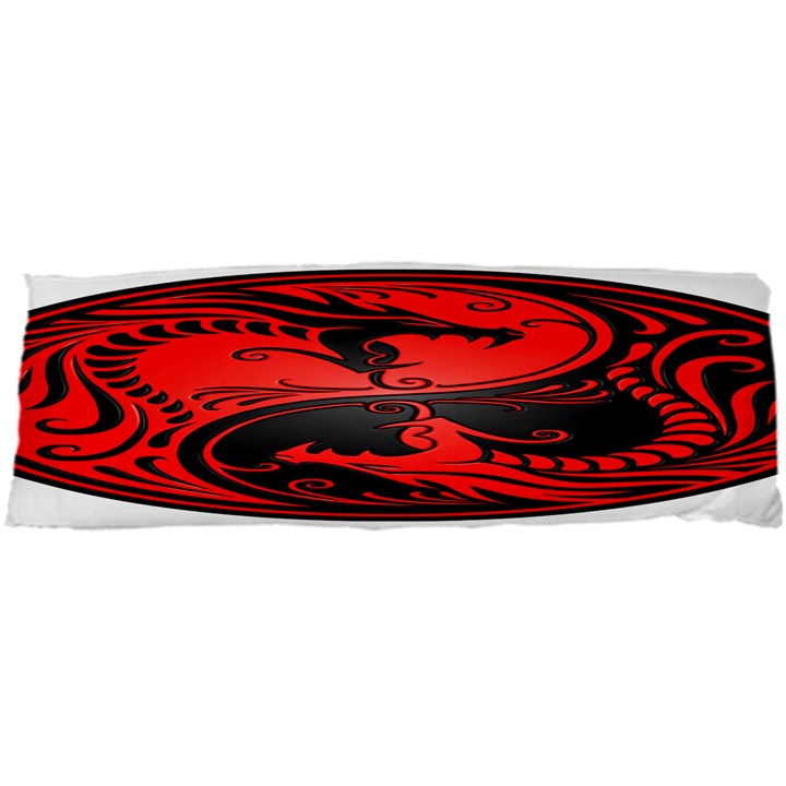 Yin Yang Dragons Red and Black Samsung S3350 Hardshell Case