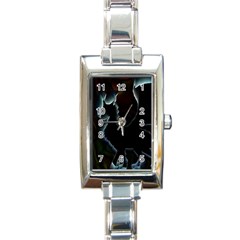 Dragon Aura Rectangular Italian Charm Watch