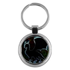 Dragon Aura Key Chain (round)