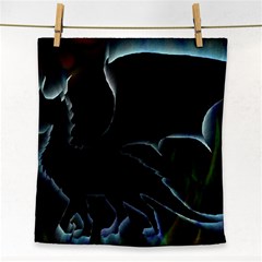 Dragon Aura Face Towel by StuffOrSomething