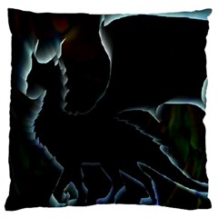 Dragon Aura Large Cushion Case (single Sided) 