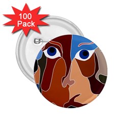 Abstract God 2 25  Button (100 Pack) by AlfredFoxArt