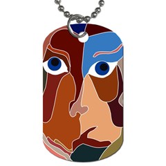 Abstract God Dog Tag (two-sided) 