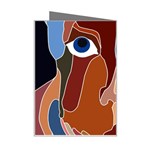 Abstract God Mini Greeting Card Right