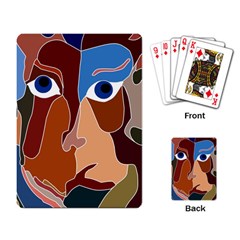 Abstract God Playing Cards Single Design