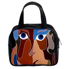 Abstract God Classic Handbag (two Sides) by AlfredFoxArt