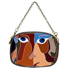 Abstract God Chain Purse (one Side)