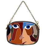 Abstract God Chain Purse (One Side) Front