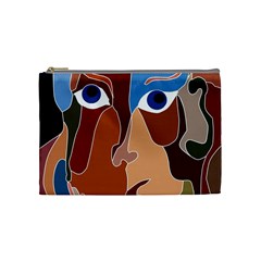 Abstract God Cosmetic Bag (medium) by AlfredFoxArt