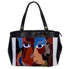 Abstract God Oversize Office Handbag (one Side) by AlfredFoxArt