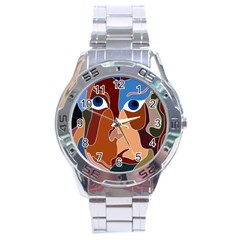 Abstract God Stainless Steel Watch