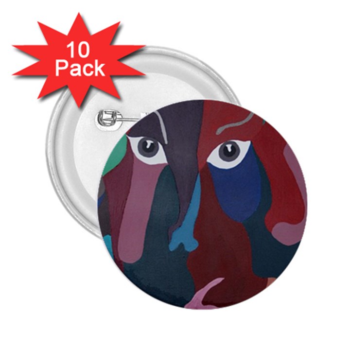 Abstract God Pastel 2.25  Button (10 pack)