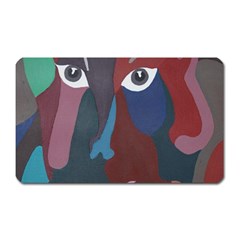 Abstract God Pastel Magnet (rectangular)