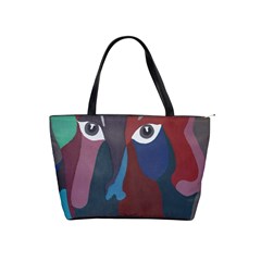 Abstract God Pastel Large Shoulder Bag