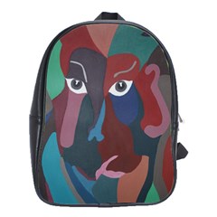 Abstract God Pastel School Bag (large) by AlfredFoxArt