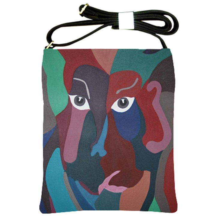 Abstract God Pastel Shoulder Sling Bag